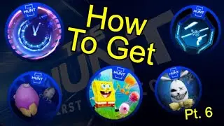 The Hunt: First Edition | How To Get Spongebob Sim, Strongman Sim, The Mimic, MVSD, And RBB Badges!