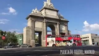 Puerta de Toledo, Madrid - Time Lapse