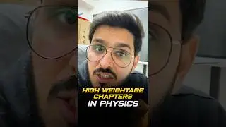 High-Weightage Chapters In Physics By ACP Sir #shorts #neet2026 #sankalpneetvedantu