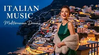 Amalfi Coast Dreams 🎶 Gentle Instrumental Music for Stress Relief & Calm | 4K