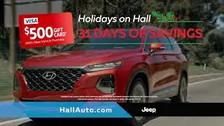 Holidays on Hall All Month Long at All 14 Hall | MileOne Autogroup Locations