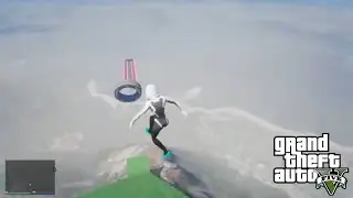Ragdoll FAILS! Spider-Gwen Crazy Fall Challenge 😂 | GTA 5 Mod Vol.1