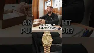 Сколько стоит? Старинные золотые часы Rolex Day-Date