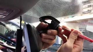2015 VW Passat rear view mirror removal