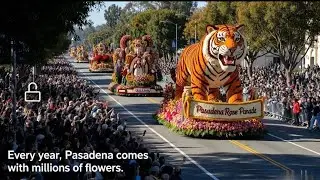Pasadena Rose Parade 2026 | 100+ Floats Marching Bands Complete Parade in 4K