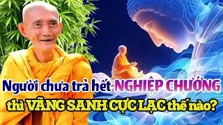 Người chưa trả hết nghiệp chướng thì vãng sanh cực lạc thế nào? Ht. Thích Giác Khang