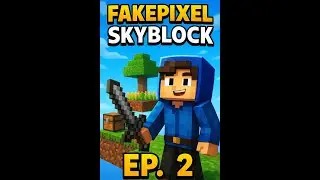 🔥 FakePixel Skyblock LIVE Solo Series EP - 2 | Expanding My Island!
