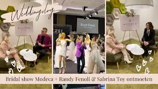 TROUWJURKEN RUNWAY BIJ MODECA 👰🏼&zwj;♀️ + RANDY FENOLI VAN SAY YES TO THE DRESS ONTMOETEN 😍 | VLOG #1