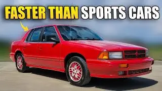 10 американских седанов, которые в 1990-х годах разгонялись быстрее спорткаров!