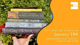 January TBR || My First TBR of the Year includes Readalongs, Epic Fantasy, and more