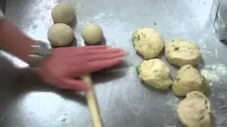 How to shape bread rolls