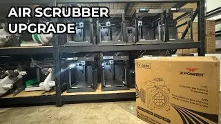 Day 9: Adding an Air Scrubber to My 3D Print Farm