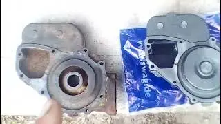 Огляд нової водяної помпи SWAG Mercedes om 421. Помпа CLAAS