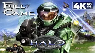 Halo: Combat Evolved (PC) Original - Full Game 4K60 Walkthrough - No Commentary