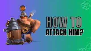 How To Attack Mighty Miner | CLASH ROYALE | Champion Cards