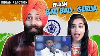 Indian Reaction on Fildan, Bau Bau - Gerua | D'Academy 4 Konser