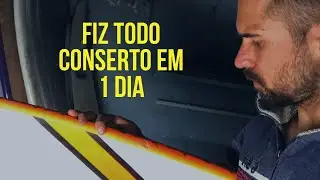 Como consertar borda de uma prancha de surf