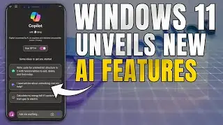 The Future of Computing with Microsoft Windows 11 AI Co Pilot Update!