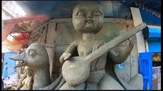 Saraswati Puja 2026/ Kumartuli Kolkata Saraswati Idol Making 2026/ A Rare & Beautiful Saraswati Idol