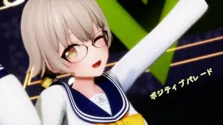 【MMD / ブルアカ】ヒフミ / ポジティブパレード