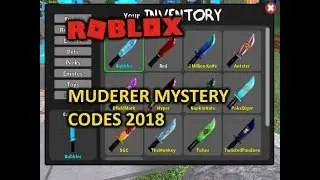 MURDER MYSTER X MMX CODES 2018 *working*