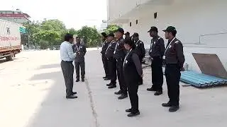 JSS GROUP SECURITY GUARDS PROFESSIONAL TRAINING AT EMRALD MALL,LUCKNOW.WE PROVIDE PAN INDIA SERVICE.