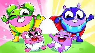 Superhero Brothers and Sisters💫 Save The Day | Funny Kids Songs 😻🐨🐰🦁 And Nursery Rhymes