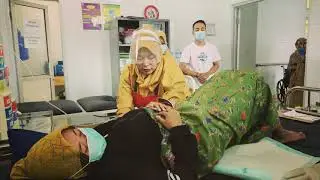 Drill Resusitasi Neonatus PONED Puskesmas Pamulihan Garut (Jalin USAID JAWA BARAT)
