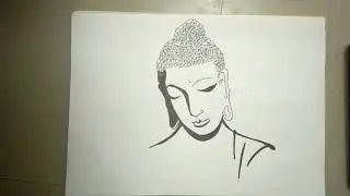 Easy buddha drawing for bigginers!