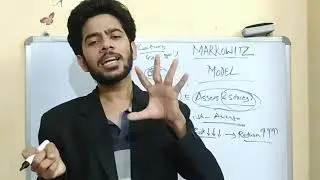 Markowitz Portfolio Theory | Modern Portfolio Theory  | Markowitz Model | Explained in Easy Language
