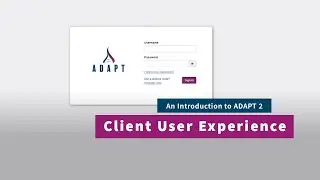 Adapt 2 Client User Experience