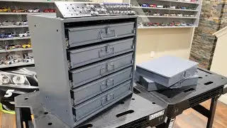 BEST Bolt / Screw / Small Part Organizer for your shop | Durham Cabinet Drawers!