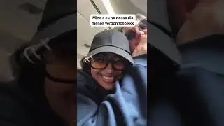 Crian&ccedil;a pedindo a janela do avi&atilde;o kkkkk