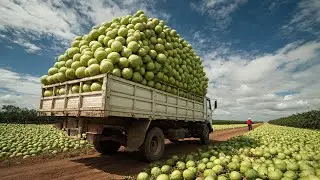 How Taiwanese Farmers Grow and Harvest Guava - Street Food | Agricultural Documentary