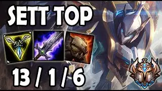 Sett vs Rumble TOP [ Smeb ] Lol Challenger Korea