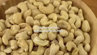 Rie&scaron;utai - sveikas užkandis tavo dienai