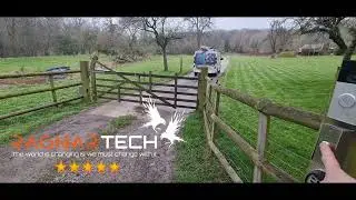 Electric Gate for Driveway &ndash; Watch This Country Gate Work Like Magic!