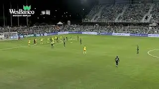 Goal: Manny Perez gets one back in playoff game vs. Pittsburgh