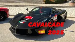 🔥¡LOCURA en Sevilla! Ferrari Cavalcade llega a España con las joyas más exclusivas de Maranello 🇪🇸🏎️
