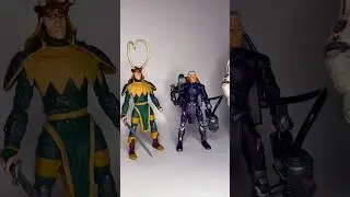 Фигурки Toy Biz X-Men Fantastic Four Marvel Существо , Магнето , Локи #toybiz #marvel #magneto #локи