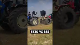 SWARAJ 855❤️ VS NEW HOLLAND 5620💙 TOCHAN #swaraj855 #855 #newholland #5620 #tochan #shorts #video