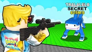 Используй MAX SERVER LUCK в Roblox, чтобы застрелить Brainrot