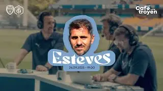 Hélder Esteves dans l'avant-match au Café Troyen / ESTAC - Annecy