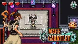 Mage Gauntlet Gameplay: The Best Classic Pixelated RPG on Android?