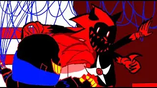 Error! Sans Vs  FE! Sonic