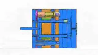 3D Animation: DME 2-Stage Ejector, Bottom-Last