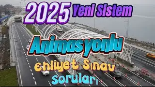 ANİMASYONLU EHLİYET SINAV SORULARI  #ehliyetsınavsoruları2025 #ehliyetsınavsoruları