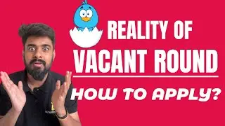 MBA-CET VACANT Round | Reality of Spot Round | How to Apply ?