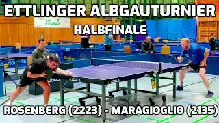 Ettlinger Albgauturnier Halbfinale Rosenberg (2223) - Maragioglio (2135)