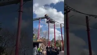 Dragons fury at chessington world of adventures off-ride footage 😳🎢